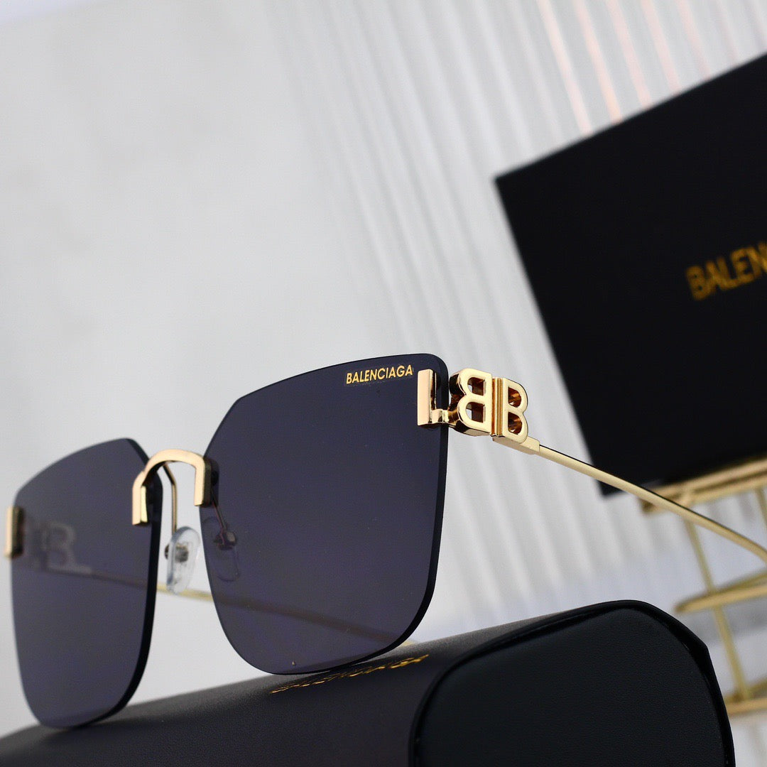 Frameless Metal Sunglasses