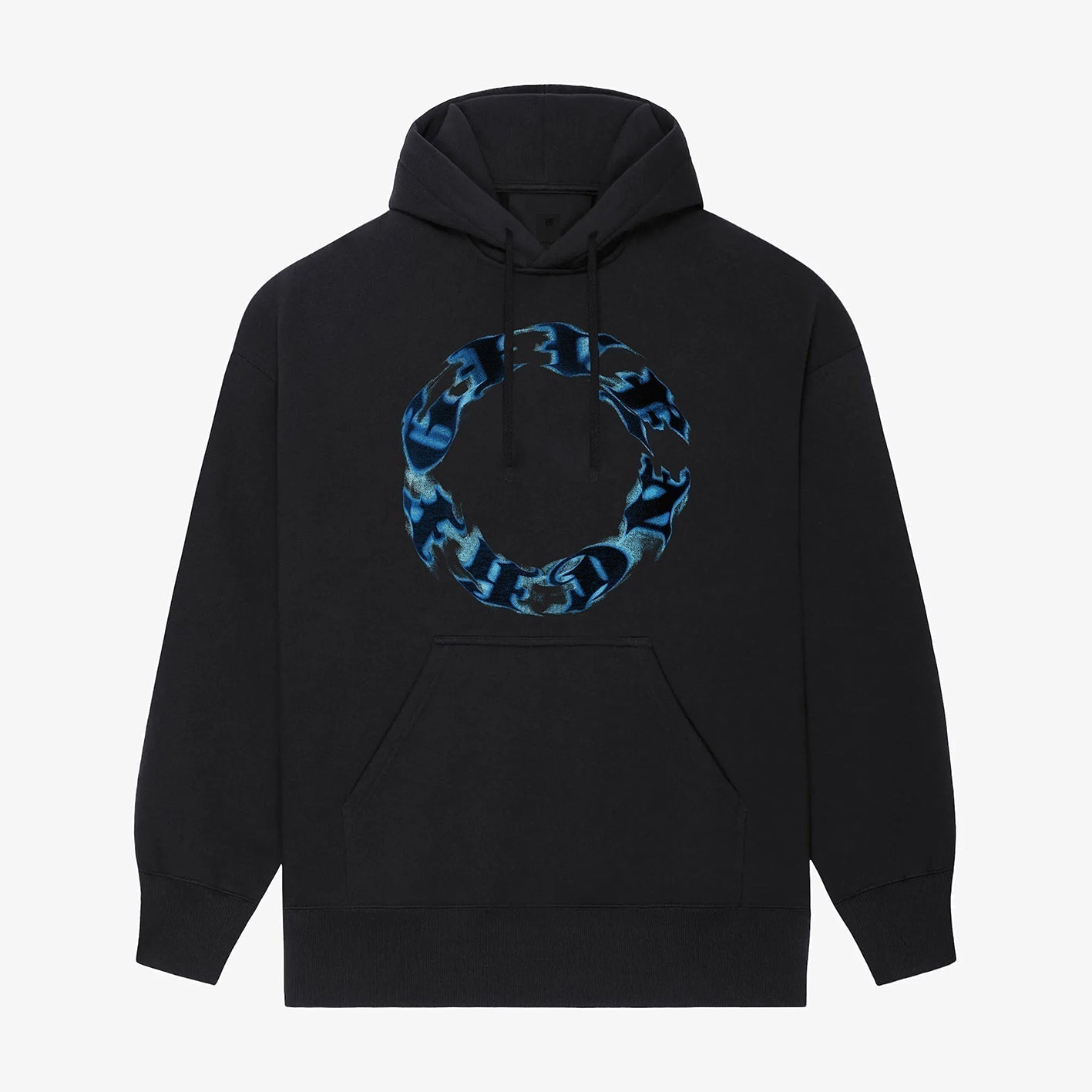 Circle Print Hoodie