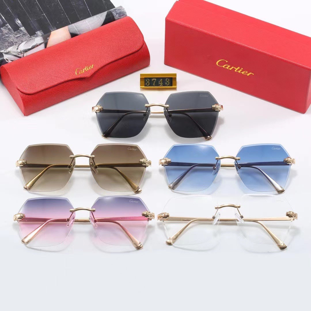 Rimless Sunglasses