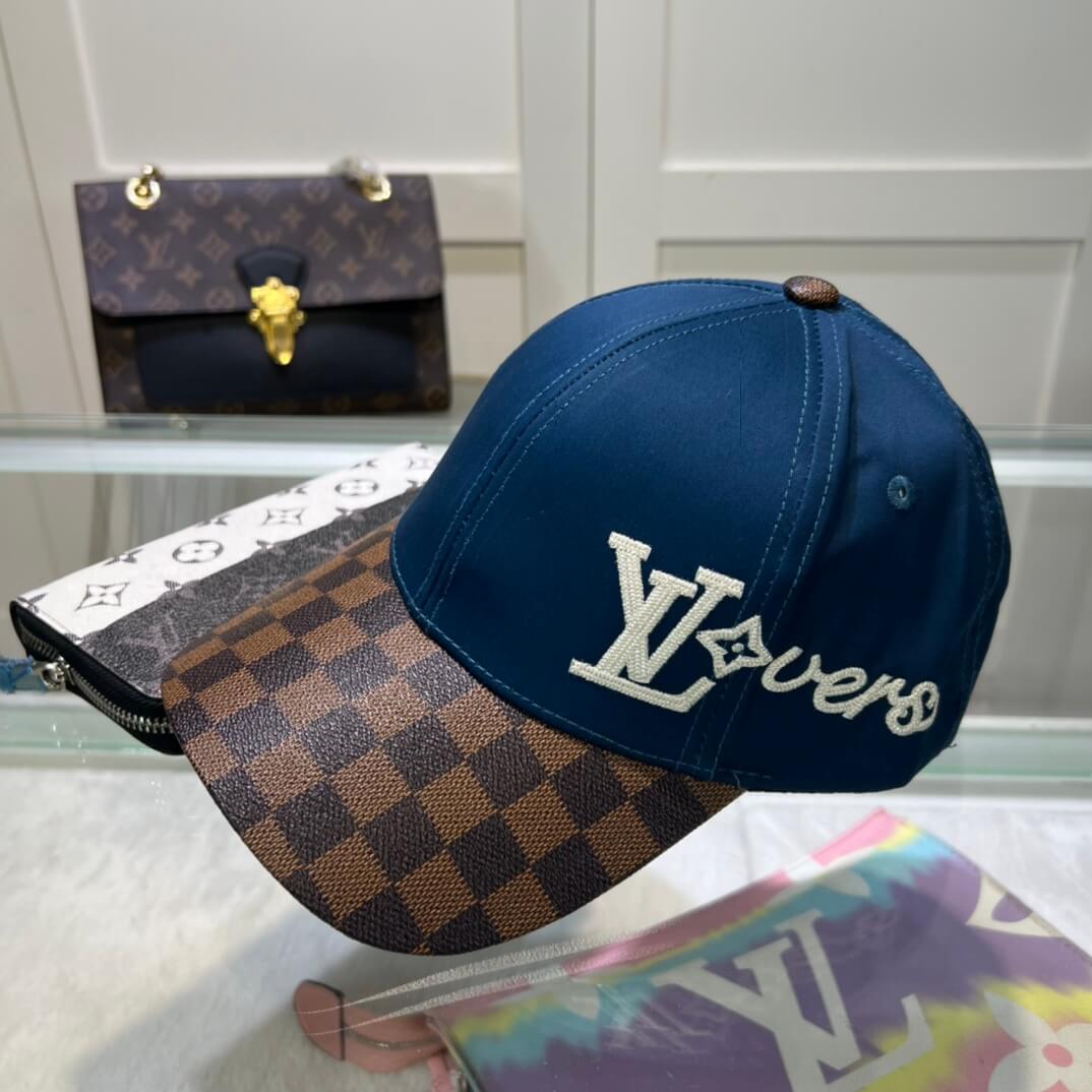 Checkerboard Brim Baseball Cap