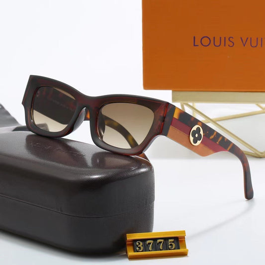 Amber Frame Retro Sunglasses