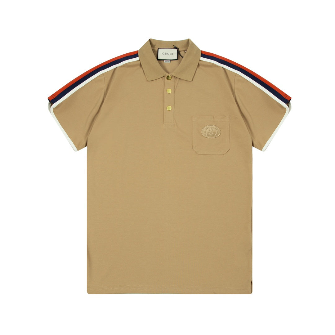 Pocket Embroidered Polo Shirt