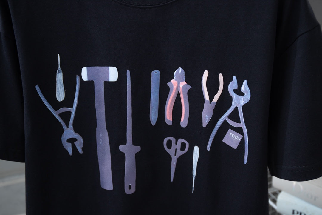 Tool Print T Shirt