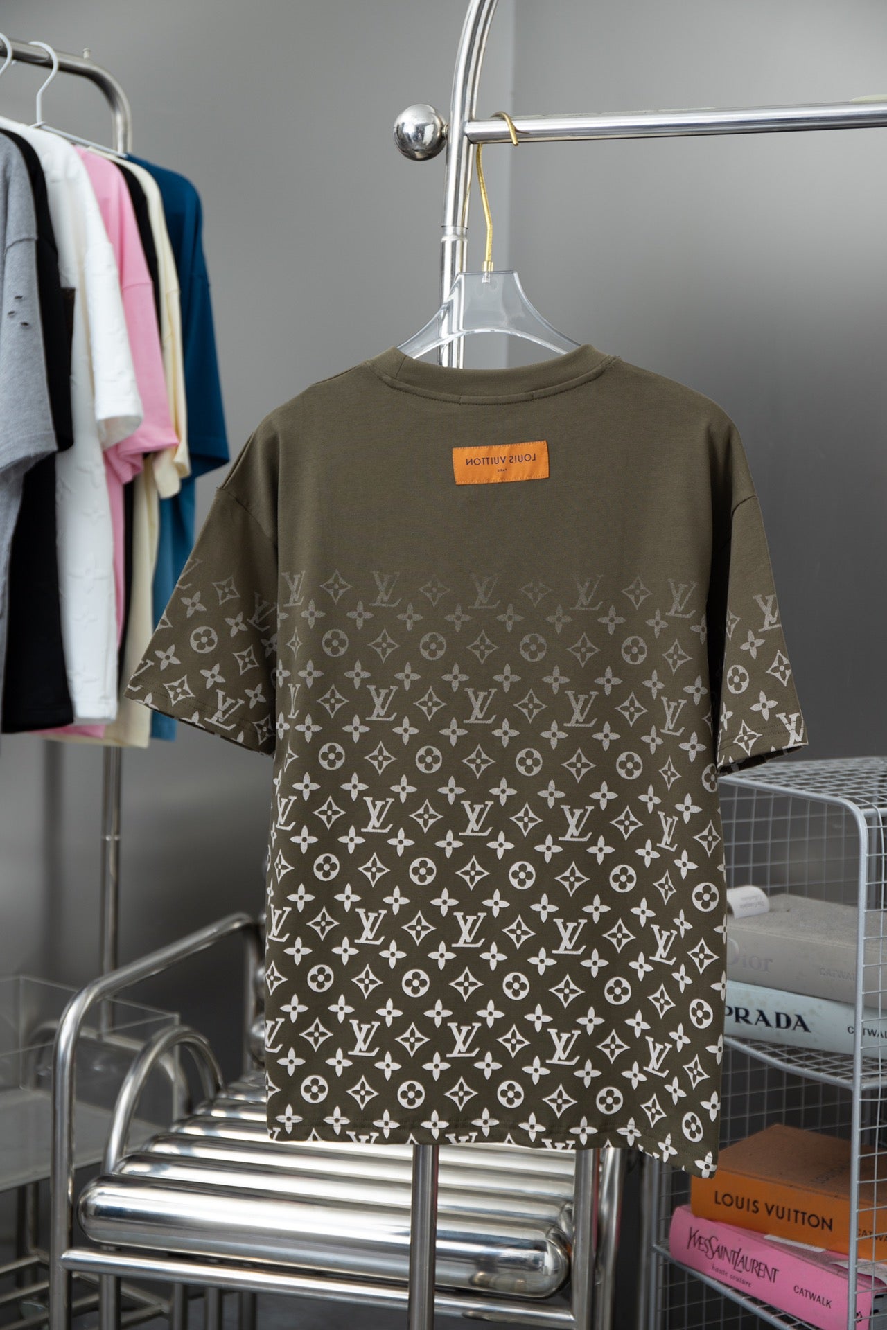 All-Over Monogram Print T Shirt