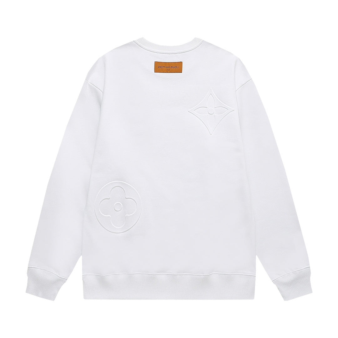 Three-Dimensional Embossing Sweatshirt